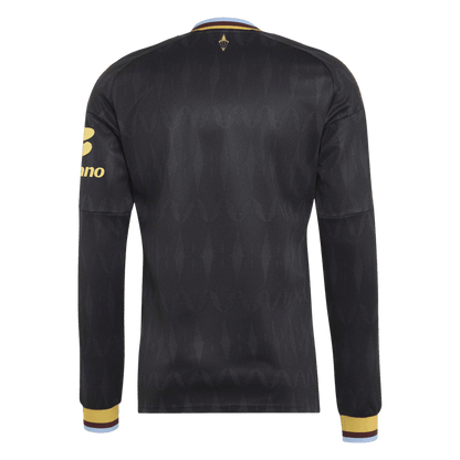 Aston Villa Away Long Sleeve Soccer Jersey 2026/27 Black
