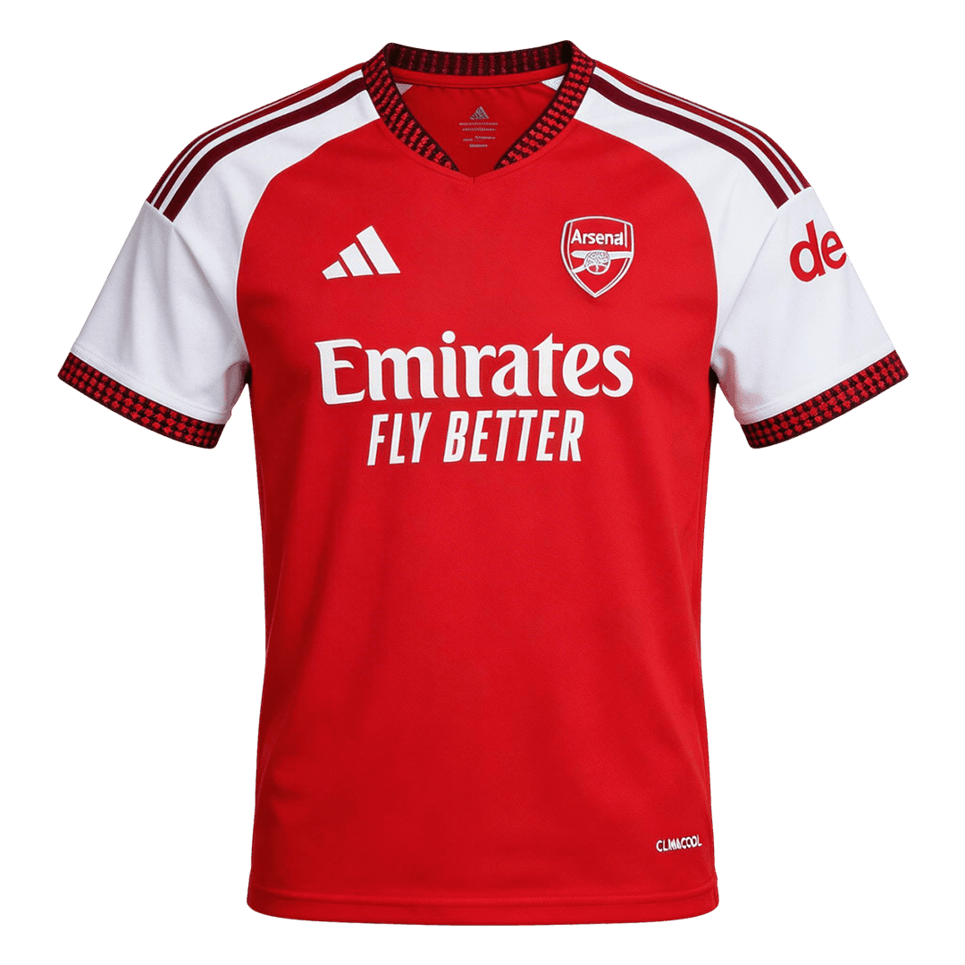 ØDEGAARD #8 Arsenal Home Soccer Jersey 26/27 Red
