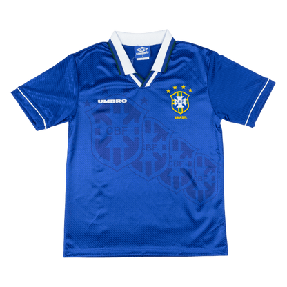 Retro 94/96 Brazil Away Soccer Jersey