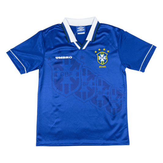 Retro 94/96 Brazil Away Soccer Jersey