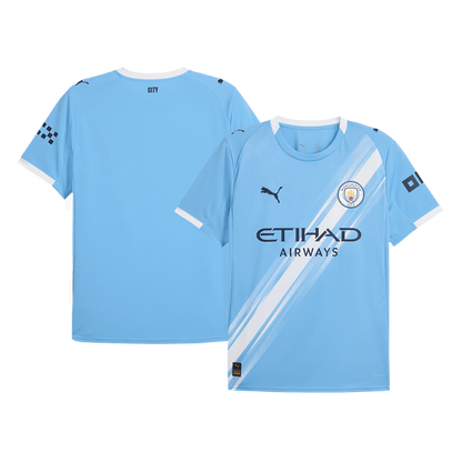 Manchester City Home Soccer Jersey 2025/26 Blue