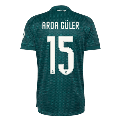 Player Version ARDA GÜLER #15 Real Madrid Away Football Jersey 2026/27 - image 3
