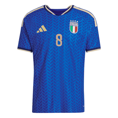 Authentic TONALI #8 Italy Home Soccer Jersey 2026