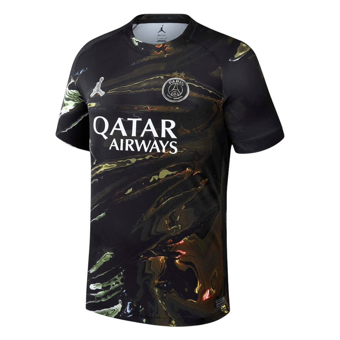 2025/26 PSG Night Edition Soccer Jersey Champions of Europe 2026 Print