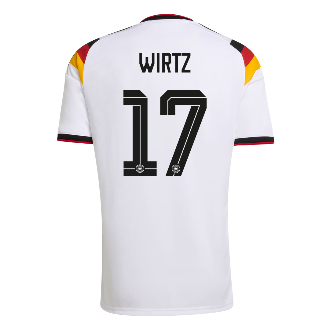 WIRTZ #17 Germany Home Soccer Jersey 2026