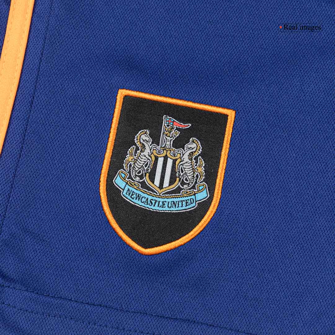 Kid's Newcastle United Third Away Soccer Jersey Kit(Jersey+Shorts) 2025/26 Navy