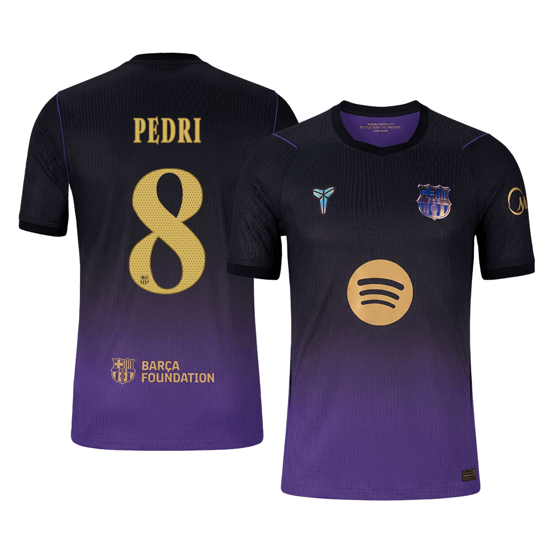 Authentic PEDRI #8 Barcelona Away Soccer Jersey 2026/27
