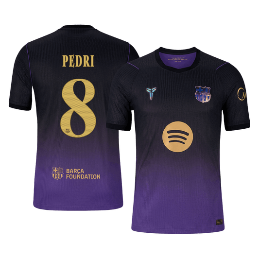 Authentic PEDRI #8 Barcelona Away Soccer Jersey 2026/27