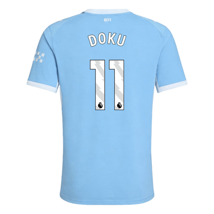 Authentic DOKU #11 Manchester City Home Soccer Jersey 2026/27