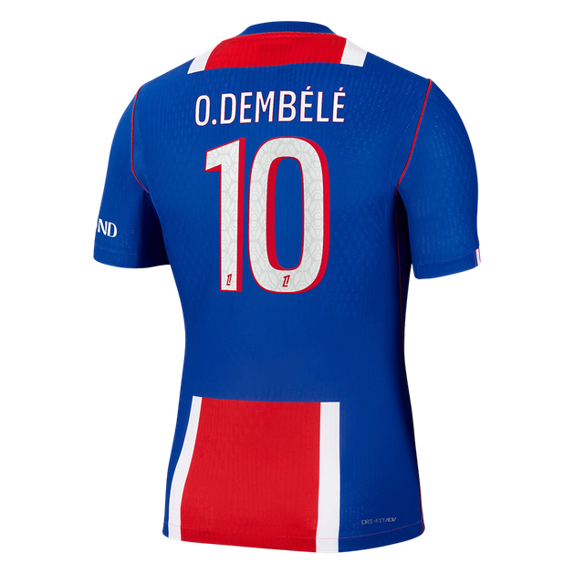 Authentic O. DEMBÉLÉ #10 PSG Home Soccer Jersey 2026/27