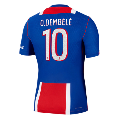 Authentic O. DEMBÉLÉ #10 PSG Home Soccer Jersey 2026/27