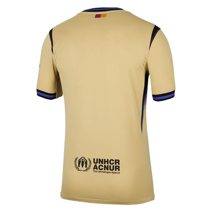Barcelona Away Soccer Jersey 2025/26 Yellow