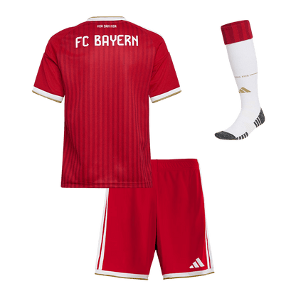 Kids Bayern Munich Home Full Kit (Jersey+Shorts+Socks) 2026/27 Red