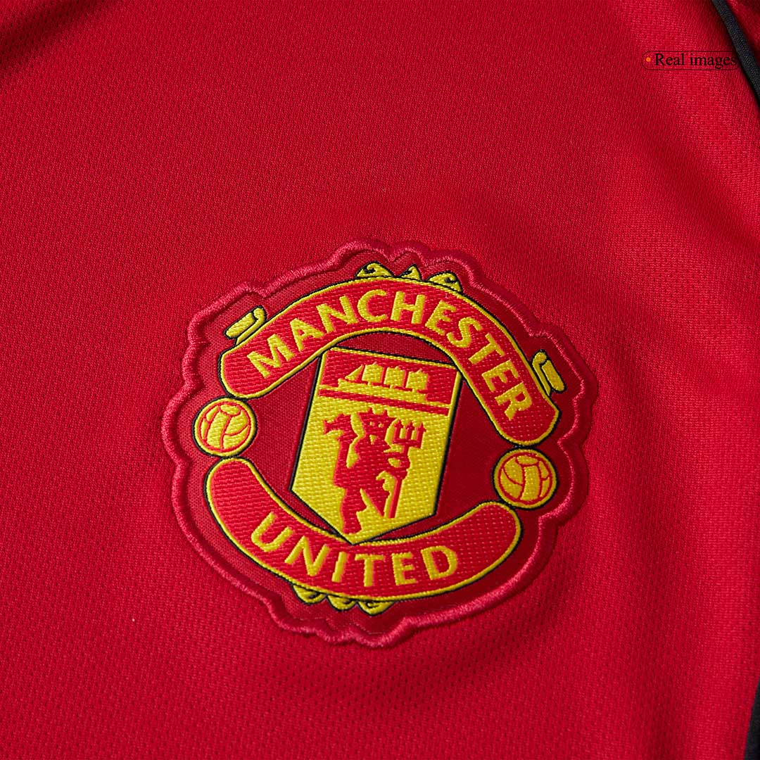 Manchester United Home Long Sleeve Soccer Jersey 2025/26 Red