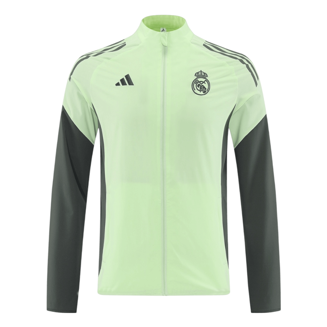 25/26 Real Madrid Windbreaker Jacket Green