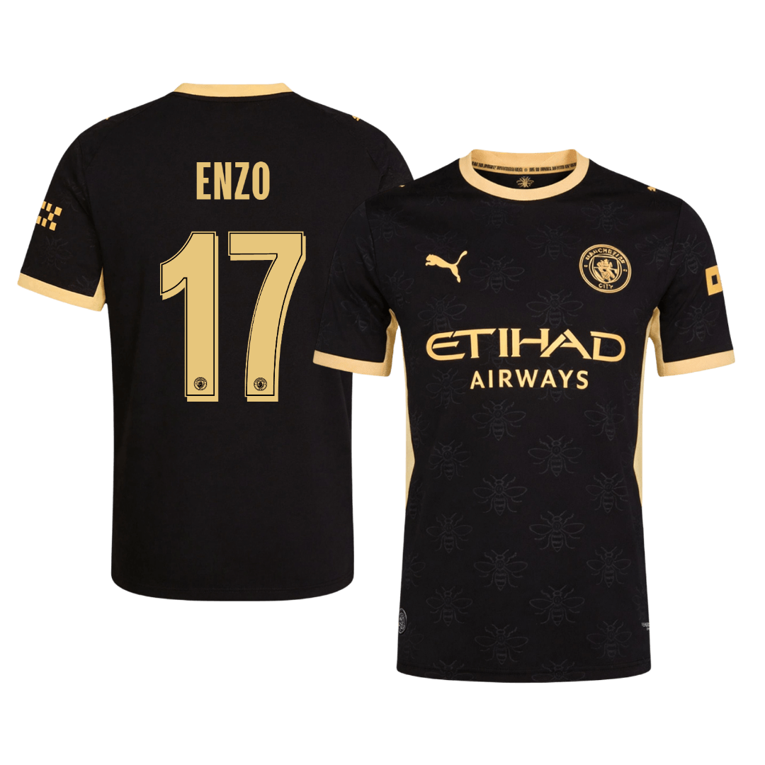 Authentic ENZO #17 Manchester City Away Soccer Jersey 2026/27