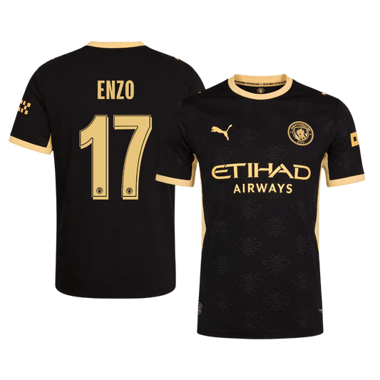 Authentic ENZO #17 Manchester City Away Soccer Jersey 2026/27