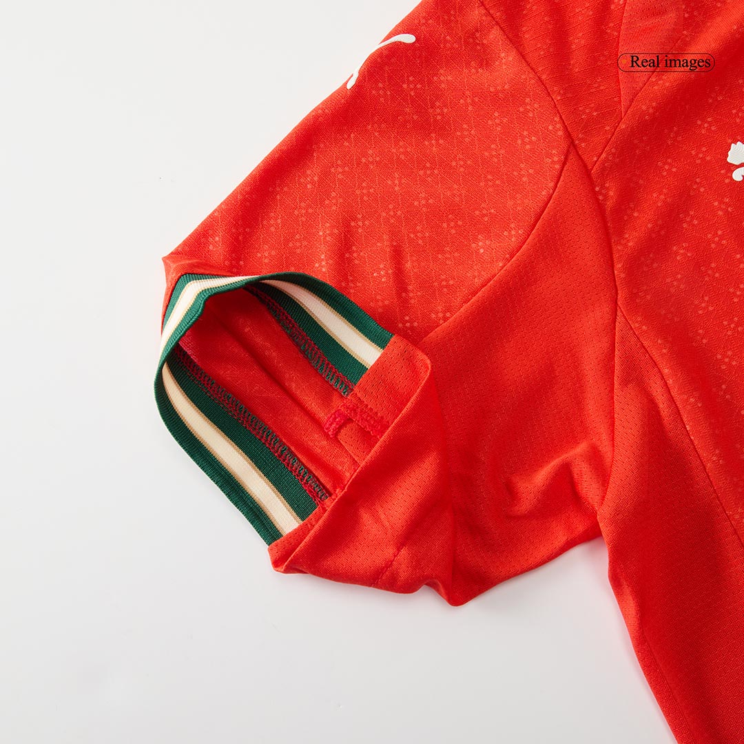 RONALDO #7 Authentic Portugal Home Soccer Jersey 2025 Red