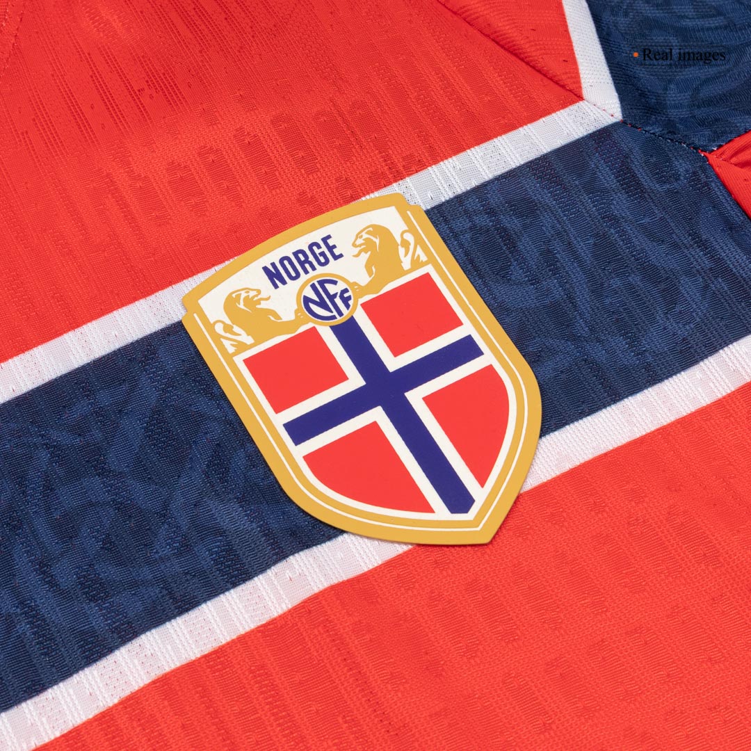 Authentic Norway Home Soccer Jersey 2026