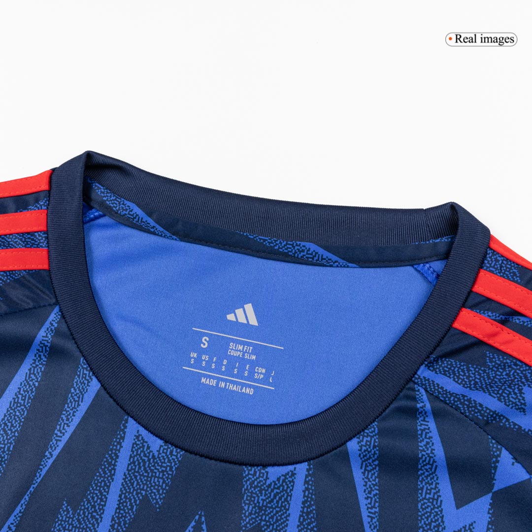 Arsenal Away Long Sleeve Soccer Jersey 25/26 Navy