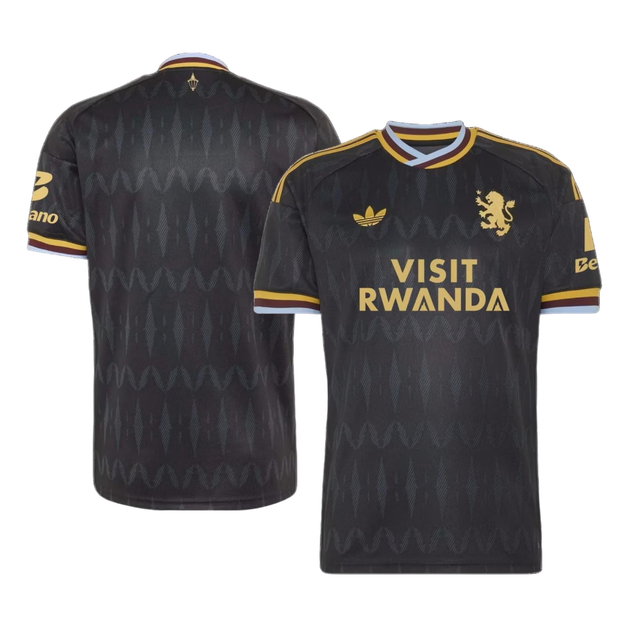 Aston Villa Away Soccer Jersey 2026/27 Black