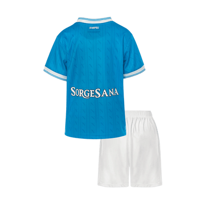 Kid's Napoli Home Soccer Jersey Kit(Jersey+Shorts) 2025/26
