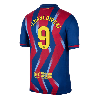 LEWANDOWSKI #9 Barcelona Fourth Away Soccer Jersey 2025/26