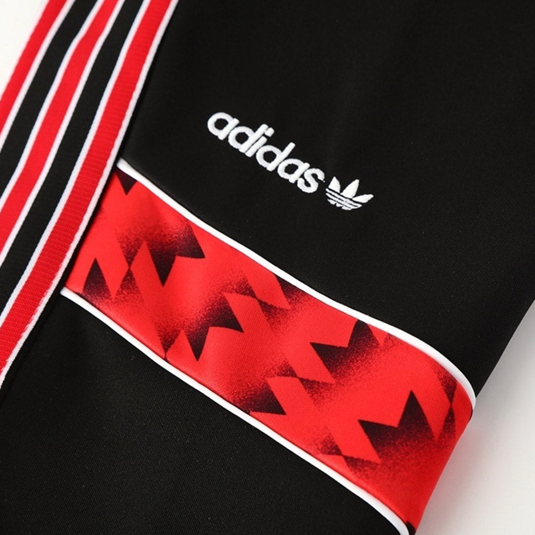 25/26 Manchester United Training Jacket Kit(Jacket+Pants) Red&Black