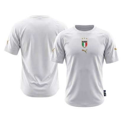 Retro 2004 Italy Away Soccer Jersey