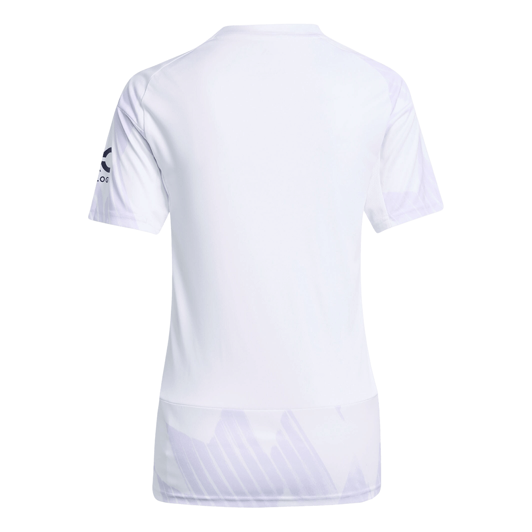 Women's Manchester United Away Soccer Jersey 25/26 White
