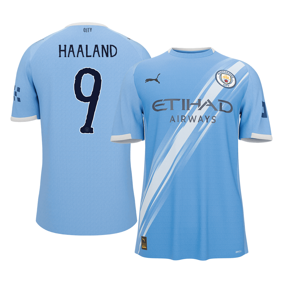 HAALAND #9 Manchester City Home Soccer Jersey 2025/26 Blue - Club World Cup