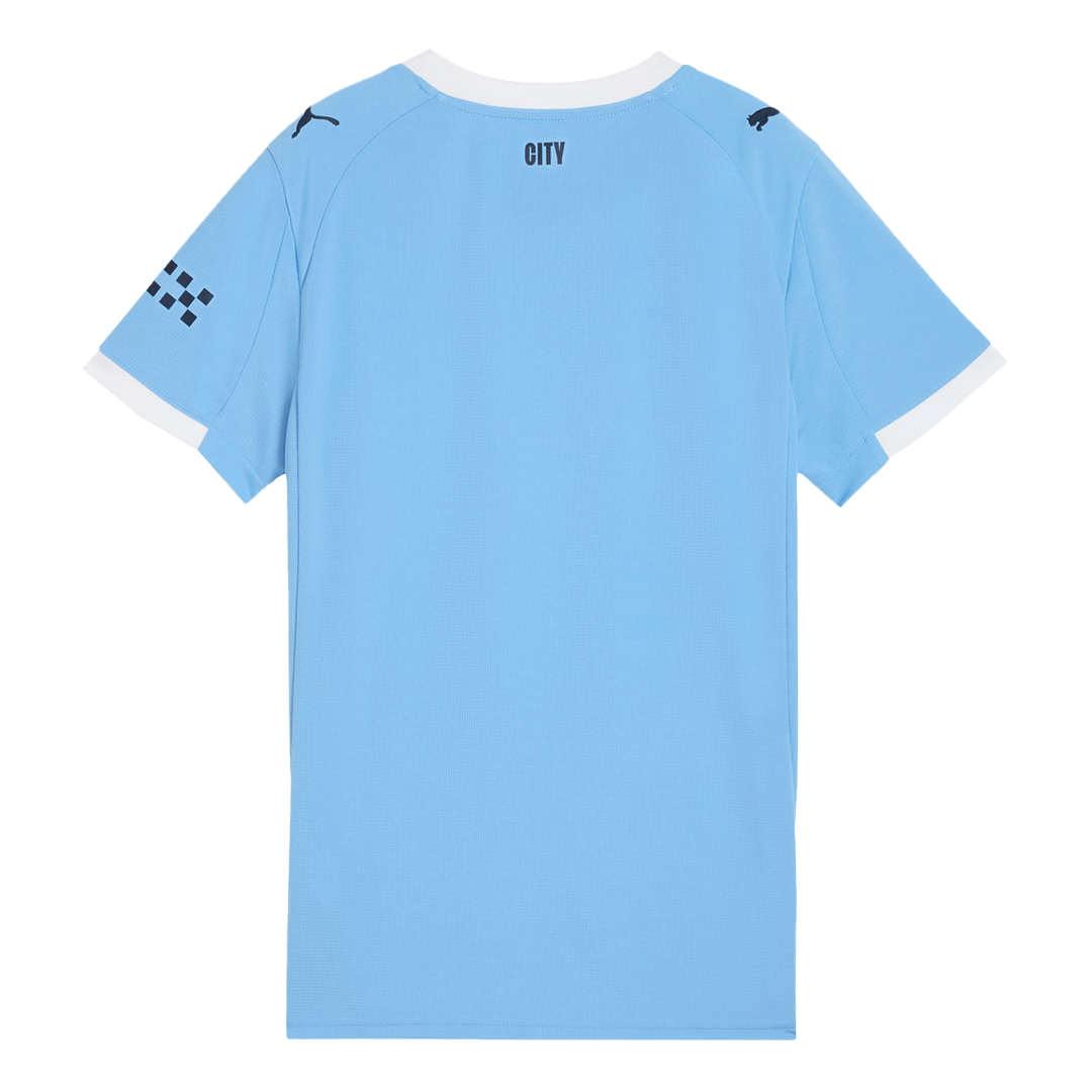 Women's Manchester City Home Soccer Jersey 2025/26 Blue