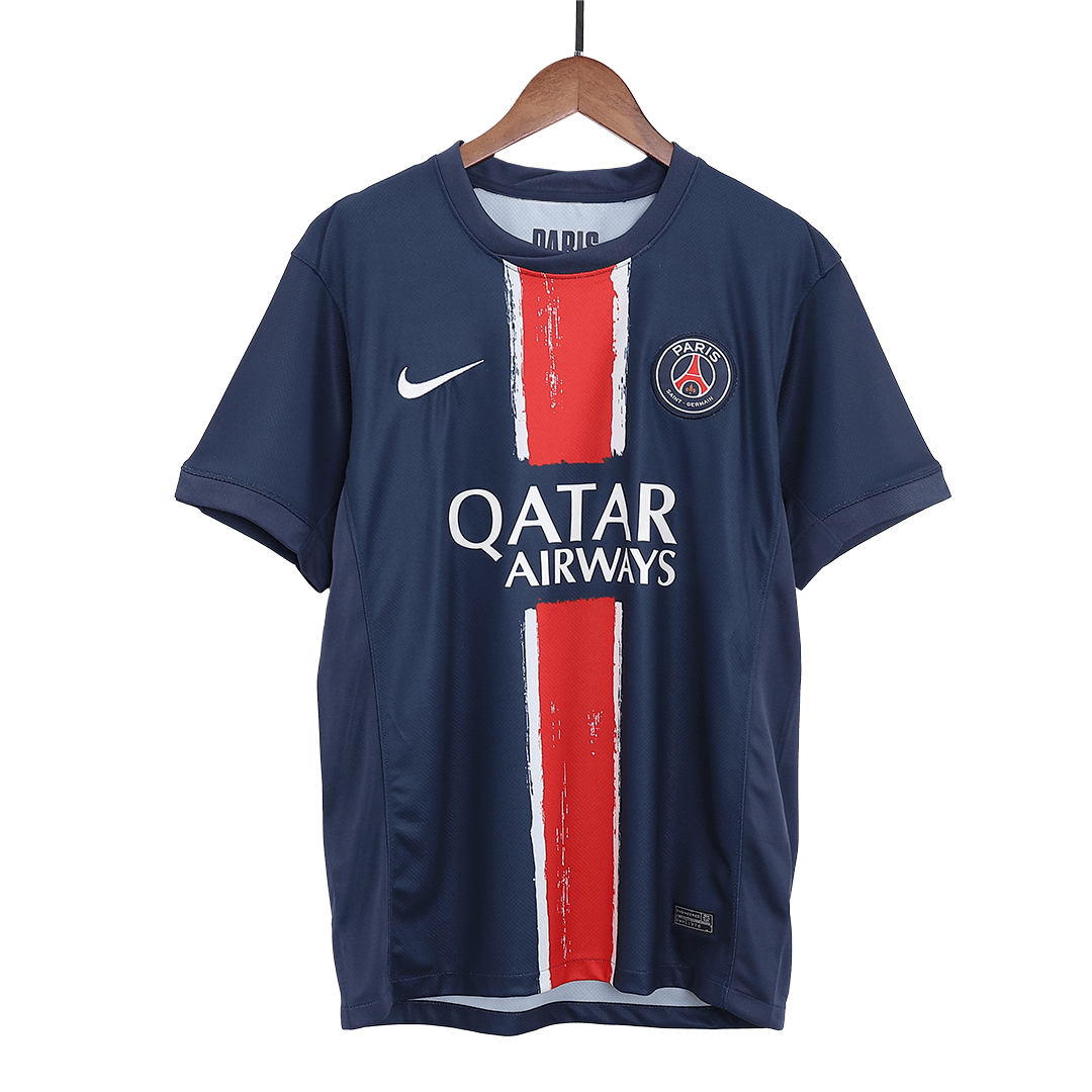 O.DEMBÉLÉ #10 PSG Home Soccer Jersey 2024/25 Navy