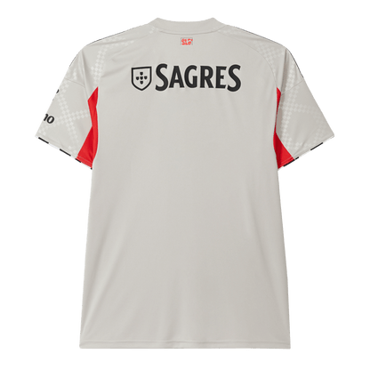 Benfica Away Soccer Jersey 2025/26 Beige
