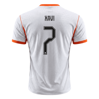 Authentic XAVI #7 Netherlands Away Soccer Jersey 2026