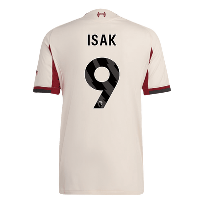 ISAK #9 Authentic Liverpool Away Soccer Jersey 25/26 White