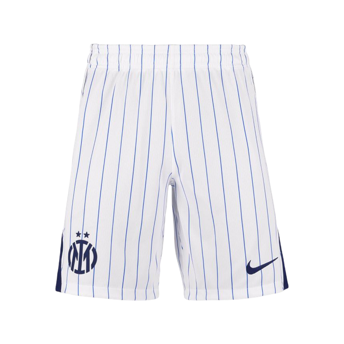 Inter Milan Away Soccer Shorts 2026/27 White