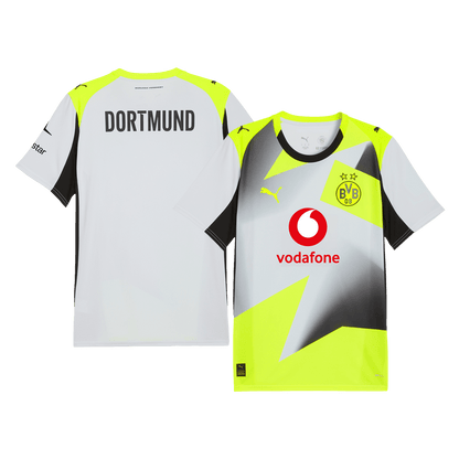 Borussia Dortmund Away Soccer Jersey Kit(Jersey+Shorts) 2025/26