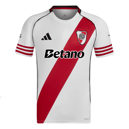 River Plate Home Soccer Jersey 25/26 Red&White