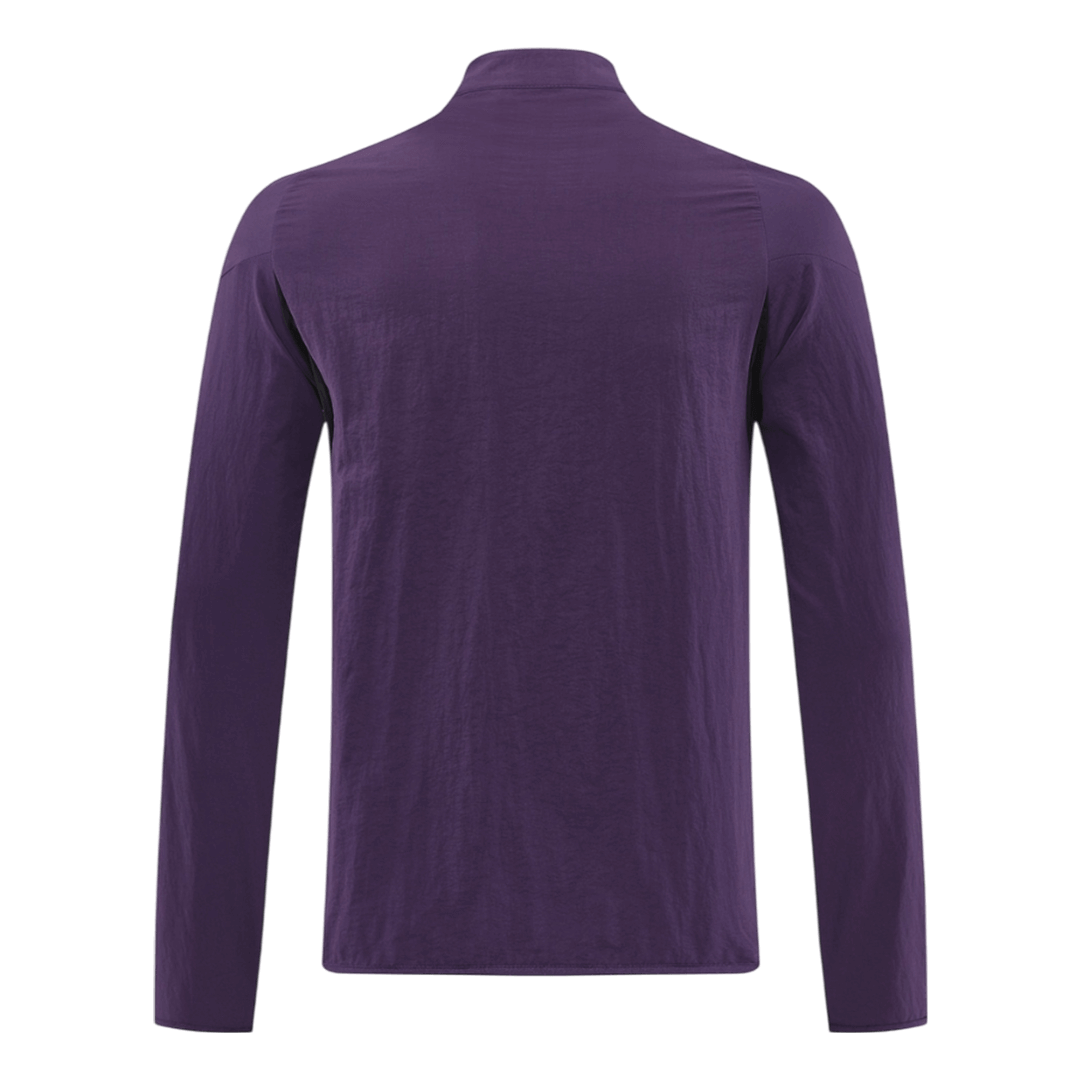 25/26 Manchester United Windbreaker Jacket Purple