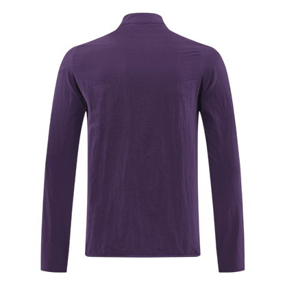 25/26 Manchester United Windbreaker Jacket Purple