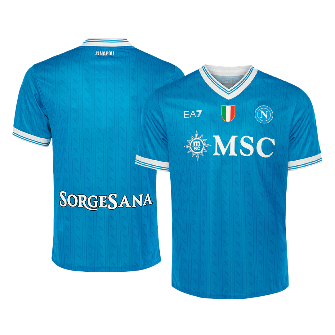 Napoli Home Soccer Jersey 2025/26 Blue