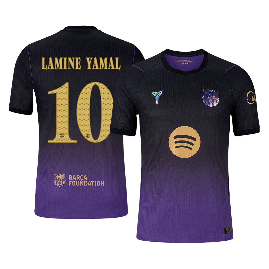 Authentic LAMINE YAMAL #10 Barcelona Away Soccer Jersey 2026/27