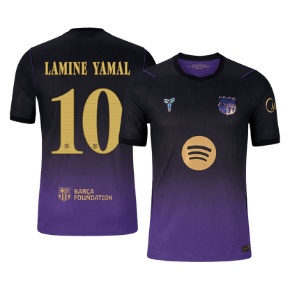 Authentic LAMINE YAMAL #10 Barcelona Away Soccer Jersey 2026/27