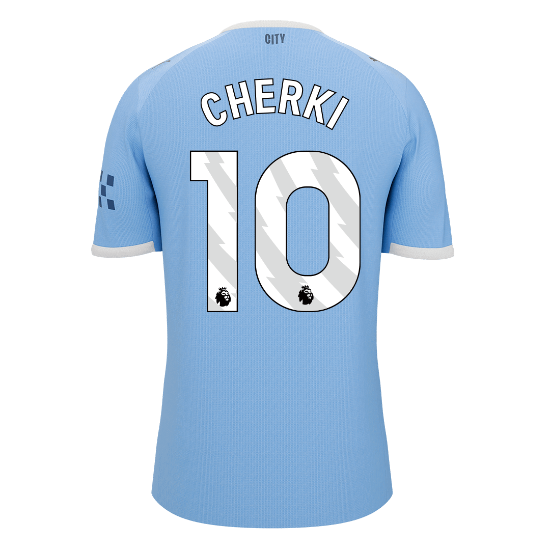 CHERKI #10 Manchester City Home Football Shirt 2025/26