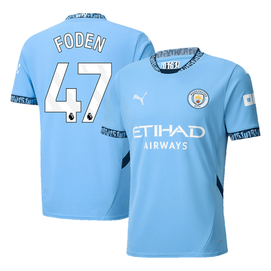 FODEN #47 Manchester City Home football shirt 2024/25