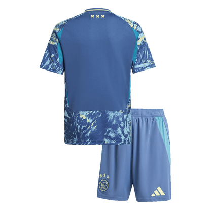 Kid's Ajax Away Soccer Jersey Kit(Jersey+Shorts) 2024/25
