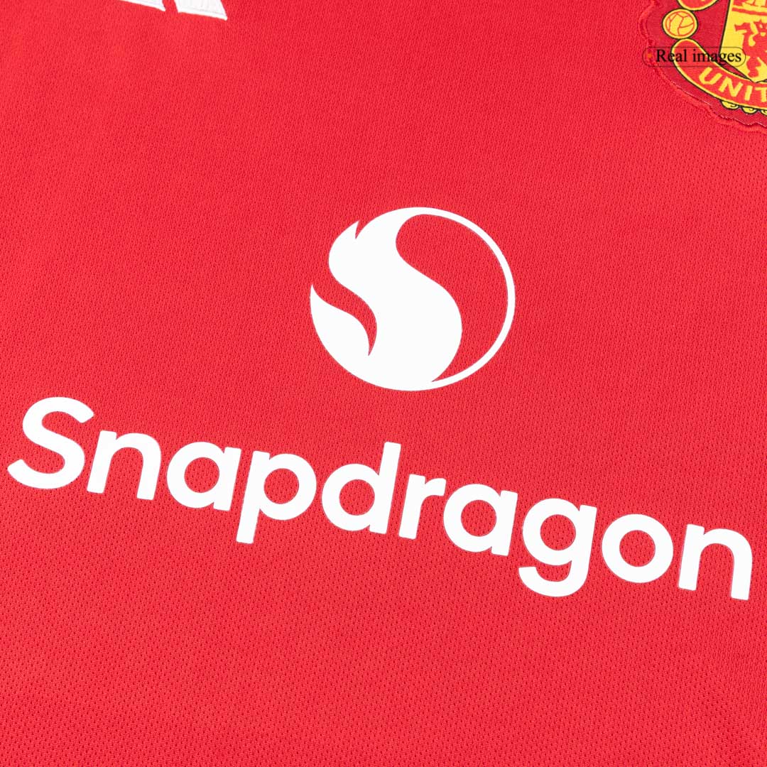 Women's Manchester United Home Soccer Jersey 2025/26 Red