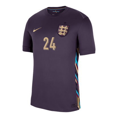PALMER #24 England Away Soccer Jersey Euro 2024