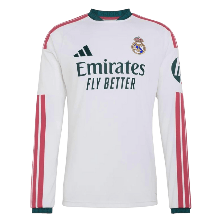 Real Madrid Home Long Sleeve Football Jersey 2026/27 White
